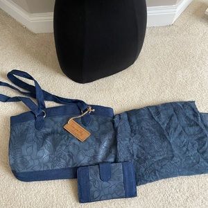 NWT Canyon Sky Purse, Wallet, and Scarf set